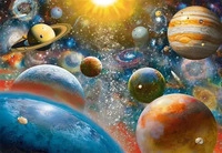 RAVENSBURGER 19858, RAVENSBURGER 19858 Erwachsenenpuzzle Planeten 1000 Teile