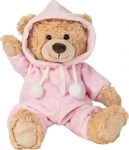 HERMANN TEDDY 91386, HERMANN TEDDY 91386 Schlafanzugb&auml;r rosa 30 cm