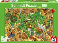 SCHMIDT SPIELE 56367, SCHMIDT SPIELE 56367 Kinderpuzzle 150 Teile Labyrinth