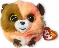 TY 42523, TY 42523 MANDARIN DOG - TY PUFFIES- REG 10 cm
