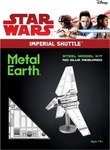 METAL EARTH 502653, FASCINATIONS 502653 Metal Earth: STAR WARS Imperial Shuttle