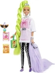 BARBIE HDJ44, MATTEL HDJ44 Barbie Extra Puppe mit gr&uuml;nem Haar
