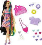 BARBIE HCM90, MATTEL HCM90 Barbie Totally Hair Puppe (schwarze/bunte Haare) inkl.