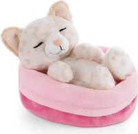 NICI 47892, NICI 47892 Sleeping Pets K&auml;tzchen mit Leopardenmuster 12 cm im