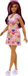 BARBIE HJT04, MATTEL HJT04 Barbie Fashionistas Puppe mit pinkfarbenen Str&auml;hnen...
