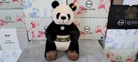 STEIFF 067877, STEIFF 067877 Teddies for Tomorrow Pandi Big Panda 40cm, schwarz/weiss