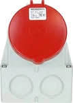 Mennekes 1145A, MENNEKES 1145A Wandsteckdose 63A 5P 6h 400V IP44