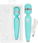 PILLOW TALK Wiederaufladbarer Vibrator-Massager mit flexiblem Kopf Cheeky 20 cm