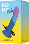 ROMP Silikon-Dildo mit Saugnapf und Halterung f&uuml;r Bullet-Vibrator Piccolo 14...