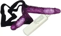 You2Toys Vibrierendes Strap-on-Set mit zwei Dildos und separater Steuerung,...