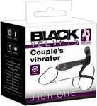 Black Velvets Paarvibrator mit Doppelring und 20 Modi, 14 cm, wiederaufladbar