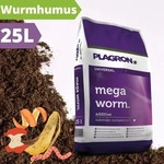 Plagron PLG-MEGAWORM-25L, Plagron Mega Worm Wurmhumus 25 Liter, Grundpreis:...