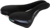 Velo 5509, VELO Damen-Sattel Wide:Channel, schwarz, ergonomisch, O-Zone Cut, ARC-Tech