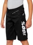 100% R-Core Youth Shorts 24" black - leichte DH-/BMX-Kinder-Shorts mit...