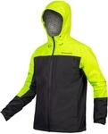 Endura Hummvee 3-in-1 wasserdichte Jacke neon-gelb XS - vielseitige Radjacke mit