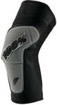 100% Ridecamp knee pads S black/grey - ultraleichte, atmungsaktive MTB...