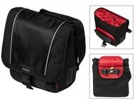 Basil Schultertasche Sport Design Commuter schwarz mit Kordelverschluss 18l