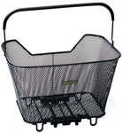 Racktime Baskit gro&szlig; schwarz 43x29x31 cm - Fahrradkorb mit Snapit Adapter