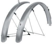 SKS Bluemels Basic 28" Schutzblech-Set, 69 mm, silber, robuste