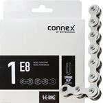Connex Kette 1/2 x 1/8 1E8 1-fach E-25 Nickel 124 Glieder silber Connex