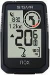 Sigma Computer ROX 2.0 GPS Fahrradcomputer schwarz - 26 Stunden Akkulaufzeit -