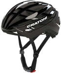 Cratoni C-Vento Rennradhelm - Black Glossy-Matt - Gr&ouml;&szlig;e S-M (52-57 cm) -