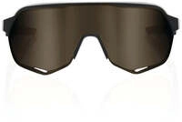 100% S2 - Mirror Lens unis Matte Black - leichte Performance-Sportbrille mit