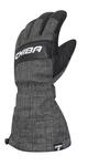 CHIBA Alpin Pro - wasserdichte, winddichte Radsport-Handschuhe, Gr&ouml;&szlig;e 7, sz/dk.grau