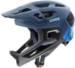 UVEX react jr. Fullface Kinder MTB Fahrradhelm dusk blue matt 52-56 Zentimeter