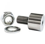 The Robert Axle Project Kupplungsadapter f&uuml;r 5 mm Schnellspanner Silber -