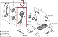 SHIMANO Kettenleitblech au&szlig;en f&uuml;r RD-M9250 SGS - 9250,