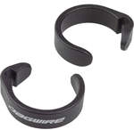 Jagwire Clip Ringe Standardgr&ouml;&szlig;e Schwarz - saubere Kabelf&uuml;hrung am E-Bike-Lenker