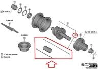 SHIMANO Flachkabel mit Schrumpfschlauch und Kabelbinder f.FH-U6060 - Zubeh&ouml;r...