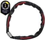 Trelock Kettenschloss Kombi 110 cm D 4 mm BC 115/110/4 schwarz ohne Halter