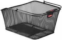 Rixen Kaul | KLICKfix Hinterradkorb City 2 f&uuml;r Racktime schwarz 41x31x20 cm