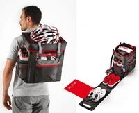 Elite Tasche Tri Box schwarz/rot, f&uuml;r Triathlon/Duathlon