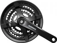 SHIMANO Kurbelgarnitur TOURNEY FC-TY501 6/7/8-fach 170 mm 48-38-28 Z&auml;hne - f&uuml;r