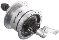SHIMANO Nabendynamo NEXUS DH-C3000-1N 6V/1,5W Silber - effizienter Generator f&uuml;r