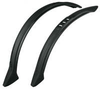 SKS Velo 55 Kids - Schutzblech-Set f&uuml;r 20"-Kinderfahrr&auml;der, 55 mm breit, schwarz,