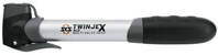 SKS Twinjex Alu Base-Line Fahrradpumpe - 10 bar, Multi Valve f&uuml;r alle...