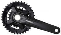 SHIMANO Kurbelgarnitur FC-M210-B2 Kurbelgarnitur - 175 mm, 36-22 Z&auml;hne, 22...