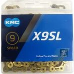 KMC KetteX9SL Ti-N Gold 1/2" x 11/128" 114 Glieder 6,6mm 9-fach
