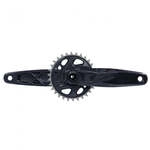 SRAM GX Eagle DUB Kurbelgarnitur 175mm 32T lunargrau - robuste 1x12 MTB-Performance