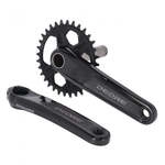 SHIMANO Kurbelgarnitur DEORE FC-M6120 Kurbelgarnitur - 12-fach, 175 mm, 32 Z&auml;hne