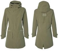 Basil Regenparka Mosse Woman Olive Green XS - Bekleidung