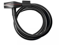 Trelock Kabelschloss 110 cm D 15 mm KS 415/110/15 schwarz mit Halter ZK 234