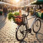 AtranVelo EPIC AVS Fahrradkorb - 18 Liter, Schwarz