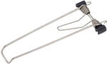 Racktime Federklappe CLAMP IT Edelstahl 10mm Clip / 70mm Breite
