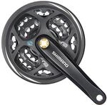 SHIMANO Kurbelgarnitur ALTUS FC-M311 - 7-fach, 8-fach, 175 mm, 48-38, 28 Z&auml;hne