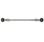 Burley Schnellspannachse COHO Ballz 170 mm Silber - sichere Befestigung f&uuml;r...